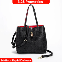 CH Women's Large Capacity Embossed Shoulder Bag Solid Color with Simple Texture Minimalist Design 2025 Trendy Fashion Commute