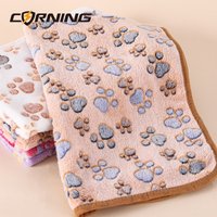 Super Soft Fluffy Pet Blanket Comfortable Cat And Dog Cushion Winter Warm Dog Blanket Cute Warm Pet Supplies for Cozy Napping