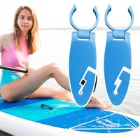 Heavy Duty Stand Up Paddle Board Clips Double Paddle Board Bracket Expandable Fixing Clamps for Kayaking Water Sport Accessories