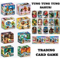 Italian Brainrot Cards Collection Tungtungtung Sahur Tralalero Tralala Trading Card Game For Children Birthday Gift