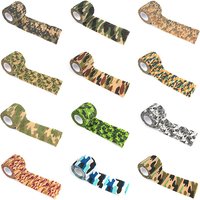 Non Woven Bicycle Camouflage Self Stick Tape Protective Adhesive Tape Mountain Road Bike MTB Handle Bar Frame Protector Sticker