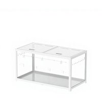 100cm Luxury Metal Hamster Cage Transparent Large Space Small Pet Habitat Multifunctional Stackable Breeding