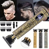 T9 Vintage Haarschneidemaschine für Männer, elektrisches Bartschneider-Set, Körperhaar-Rasier-Friseurmaschine – Haarschneide- und Pflegewerkzeug
