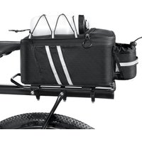 AliExpress NEWBOLER Bike Trunk Bag Large Capacity Bicycle Rear Bag Water Resistant Bike Rack Bag Bicycle Rear Seat Bag Cycling Bikepacking