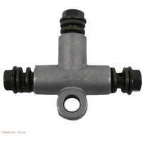 Brake Hose Line Pipe Connector 3 Way Adapter Universal