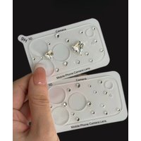 Diamond Heart Glass Camera Protector for Iphone 17 16 15 14 Pro Max Lens Film Clear Hd Full Cover Case Phone Accessories