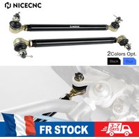 NiceCNC 2x Spurstangen-Set für Yamaha Banshee 1988-2006 YFZ350D 1992 YFZ350T 1987 Wolverine 1995-2005 6061-T6 Aluminium ATV Zubehör