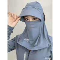 AliExpress NONE 1Pcs Women Summer UV Protection Neck Scarf Hat Cover Outdoor Wrap Cover Sports Cycling Sun Proof Mountaineering Scarf