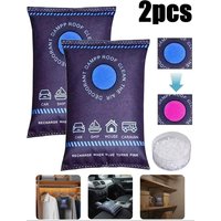 Reusable Silicone Dehumidifier Bag Car Air Freshener Interior Wardrobe Room Home Moisture Absorber Dampness Preventer Drying Bag