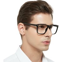 Lunettes de lecture surdimensionnées pour hommes, grandes lunettes carrées presbytes, lecture à grande monture, lecteurs élégants + 1 1.25 1.5 1.75 2 2.25 2.5 3