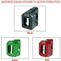 Universal Motorcycle Accessories CNC Aluminum Alloy Gear Position Indicator Bracket Fit 22-28mm Motorcycle Handlebar Mount Cover