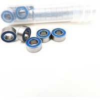 10Pcs MR63 MR74 MR83 MR84 MR85 MR104 MR105 MR106 MR115 MR126 MR128 MR148 -2RS Bule Or Black Seals Miniature Mini Ball Bearings