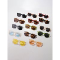 AliExpress TAMWY Vintage Sunglasses with Box Men and Women Casual Retro Round Goggles with UV Protection Outdoor Sports, Running, Hiking Cycling