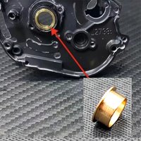 For DAIWA Compatible Fishing Reel Shaft Sleeves (Set of 2) to Enhance Performance of For STEEZ and For ZILLION Models