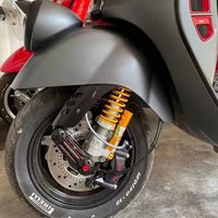 MARU,S Motorcycle Front Wheel Suspension Arm Cover Brake Disc Rocker Guard Accessories For Vespa GTS300 For Sprint Primavera150