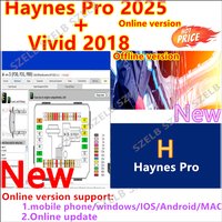 Oprogramowanie do naprawy danych 2025, konto online Haynes Pro 2025 + Vivid Workshop 2018, Atris-Technik 2025, wsparcie Haynes Pro 2025, aktualizacje online.