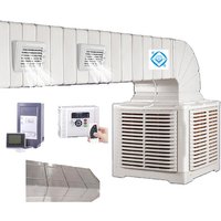 1.5kw 220v Outdoor Evaporative Mobile Wall Mounted Window Type Industrial Water Air Cooler Air Conditioner