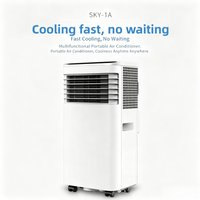 Household Mobile Cooling Fan Portable Air Conditioner With Humidification Function