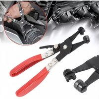 Hose Clamp Pliers Car Water Pipe Pliers Fuel Coolant Hose Clamp Flat Belt Ring Quick Disassembly Installation Separation Tool