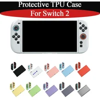10 Colors Anti-Scratch TPU Soft All-inclusive Shell For Switch 2 Durable Replacement Silicone Protective Case For NS2 Accessory