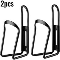 AliExpress NONE 1/2pcs Bicycle Bottle Holder Outdoor Road Mountain Bike Water Kettle Cage Rack Aluminum Alloy Universal Cycling Drink Holder Cup