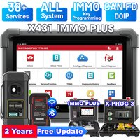 LAUNCH X431 IMMO Plus X-PROG 3 Schlüsselprogrammierung Alle Systeme 38 Reset-Funktionen Auto OBD2 Diagnosegeräte Diebstahlschutz-Programmierung EUC-Codierung CAN FD Aktiver Test Bidirektionale