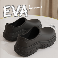 Waterproof Oil-Resistant Chef Shoes Slip-On Large Head Casual Shoes Anti-Slip Lightweight Comfortable for Kitchen Work Spring...
