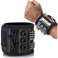 Three rows of six magnets for magnetic storage, metal accessory package for strong magnetic wrist strap, repair kit