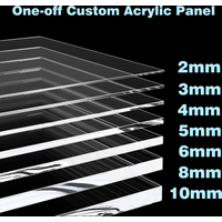 Acrylic Sheet Customization With Laser Cutting, Slot Milling, CNC Machining, UV Printing, Bending, Drilling And Polishing For