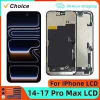 INCELL 17 Pro Max For iPhone 17 LCD 14Pro Display 16 Pro Max Screen Face ID Touch 15 14 Plus 13 MINI Display 15 Pro Max 12 17Pro