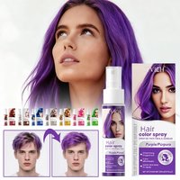 8Colors Hair Color Spray Temporary One-Time Hair Dye Spray DIY Hair Colour Wax Salon Hair Styling Gel