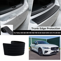For Volvo S40 S60 S90 V40 V60 V90 XC40 XC60 XC90 C30 C70 240 850 Trunk protection strip bumper anti-collision and anti-scratch