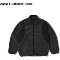 Lammwolljacke für Herbst und Winter, warme Jacke für Damen und Herren, modisches neues Oberteil, die beliebteste graue Jacke.