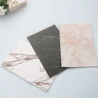 3Pcs Marble Inspired Photography Backdrop Board Non Fade Delicate Pattern for Food Cosmetics Jewelry Product Photography Props