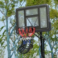 1 Professional Basketball Hoop Simple Shooting Ball Return Trainer, Indoor and Outdoor Universal Type