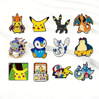 Cartoon Cute Enamel Pins Brooches Kawaii Badges for Backpacks Jackets Hats Retro Collection Gifts Cosplay Accessories