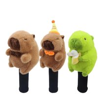 Golf Driver Headcover Plush cartoon capybara golf club Protective covers for 3/5 wood clubs, club head covers golf supplies