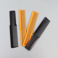 1 piece of plastic hair salon specific trimming comb anti-static plastic flat head comb hair styling comb