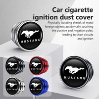 Universal Car Cigarette Lighter Dust Proof Cover Cap Accessories For Ford Mustang Fiesta Kuga Edge Mondeo Fusion Explorer GT