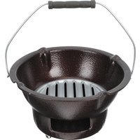 1Set Multi Functional Charcoal Stove Iron Bbq Portable Outdoor Heating Stove Barbecue Grill Camping Supplies Barbecue Burner