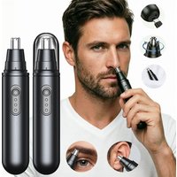 Electric Nose Hair Trimmer Man's Painless Portable Hair Remover for Eyebrow Ears Mini Rechargeable Nose Hair Cutter for Men's