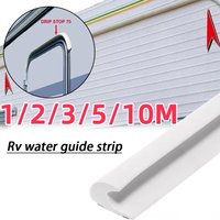 1/2/3/5/10M For FIAMMA DRIPSTOP Caravan Motorhome Camper For Vans Cars RVs Gutter Rain Guard Drip Stop Rv Camper Accessories