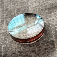 1pc ED Doublet Objective Lens Diameter 44mm Focal 170mm 200mm 314mm DIY Astronomic Telescope Objective Green Film