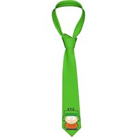 Kyle Broflovski Southparks Gravata Unisex 8 cm Tags Neck Tie Men Shirt Accessories Gravatas Wedding Accessories