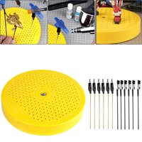 360 Degree Rotation Model Painting Stand Base Holder Alligator Clips Set Model Paint Stand