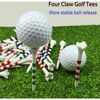 50pcs Golf Tees ABS Plastic Professional Golf Accessories