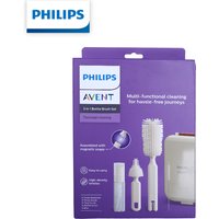 Philips AVENT Bottle Brush Set Multifunctional Baby Bottle Nipple Cleaning Brush Kit For Newborn Infant Feeding Accessories