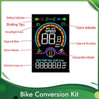 UART2 M5C-2 Electric Bicycle Cycling Computer LCD Display Bluetooth Digital Color LCD Display Vehicle Locking Bicycle Odometer