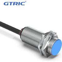 GTRIC Hall Effect Magnetic Proximity Sensor Switch NJK5002C Series M12 Sensing Distance 10mm DC10-30V NPN PNP N or S Pole