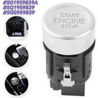 Car Engine Key Start Stop Button Ignition Switch For VW Golf 7 MK7 2013-2017 Keyless Start Switch 5G1959839A 5Q1959839 5GG959839